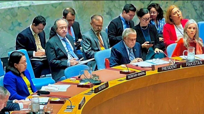 img_4352 Pakistan’s Deputy PM & Foreign Minister Senator Ishaq Dar Presides Over UNSC Ministerial Debate on Middle East, Urges Action for Palestine