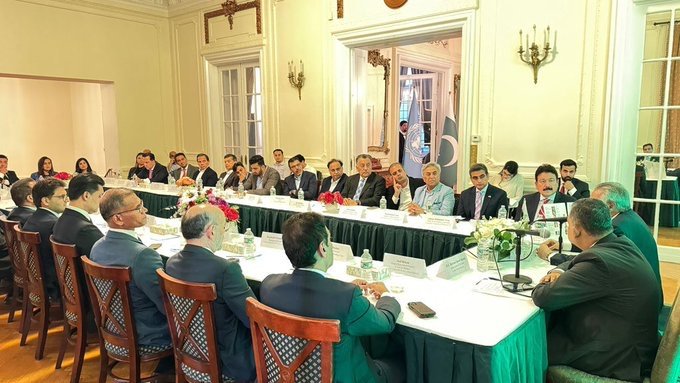 img_4355 Pakistan’s Deputy Prime Minister Highlights Economic Revival and Investment Opportunities in New York Dialogue