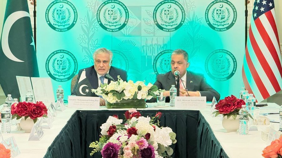 img_4357 Pakistan’s Deputy Prime Minister Highlights Economic Revival and Investment Opportunities in New York Dialogue